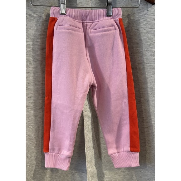 Lego‎ Jogger Pants Girls Size 2T Pink Stripe Legoland Pockets Elastic Waist - Picture 3 of 5